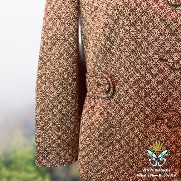 Ann Taylor Loft Tweed Wool Blazer, Medium - Picture 4 of 9